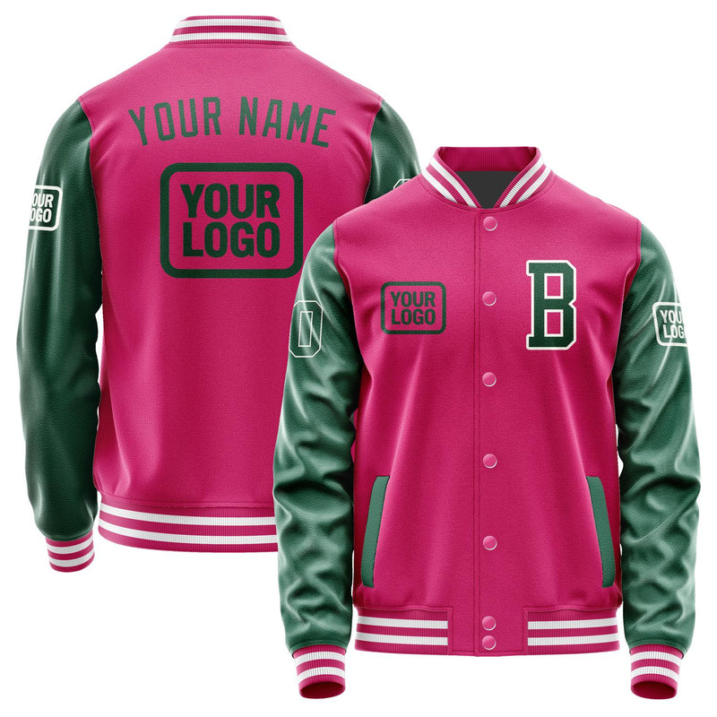 Custom Pink Green Jacket JA131305131818050518