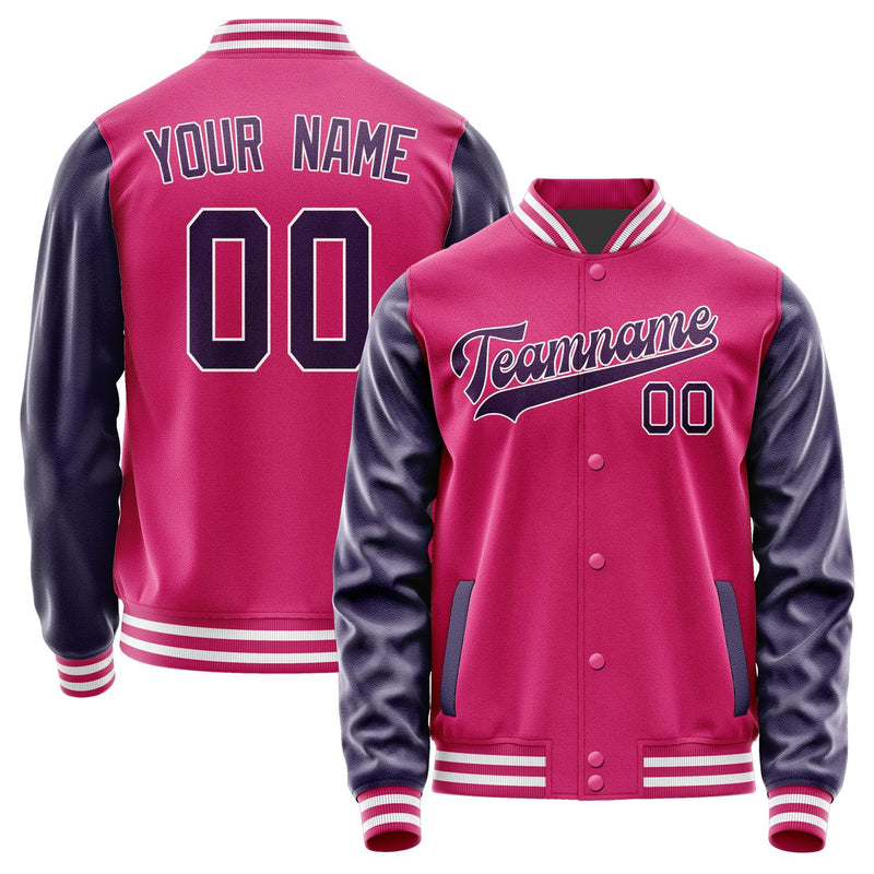 Custom Pink Purple Jacket JA1313071318B31807