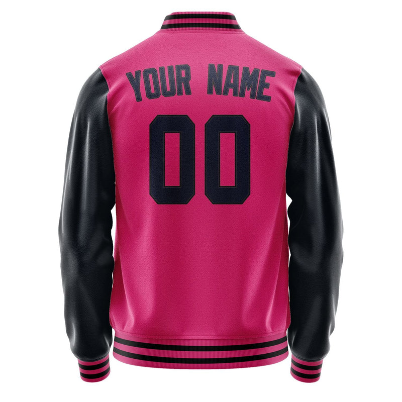 Custom Pink Navy Jacket JA1313111317B31711