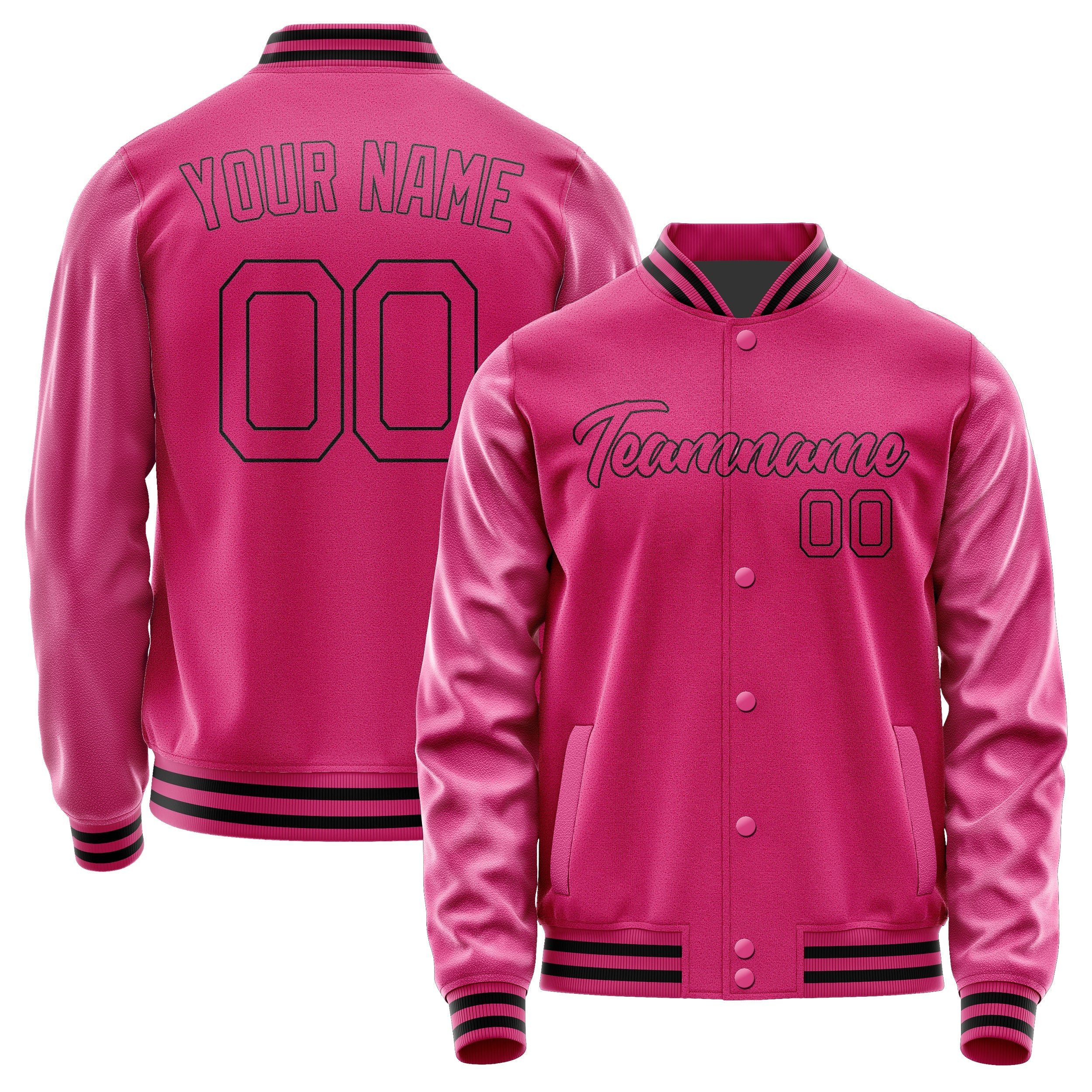 Custom Pink Pink Jacket JA1313131317B21713