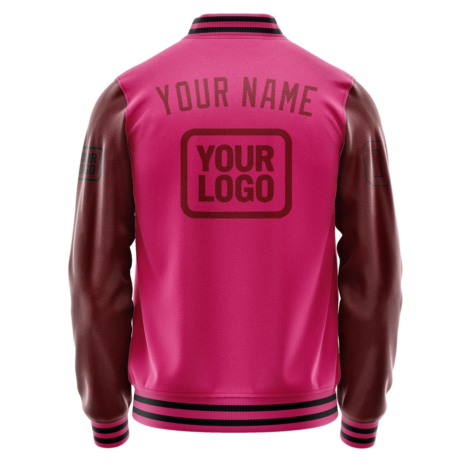Custom Pink Crimson Red Jacket JA131315131717151517
