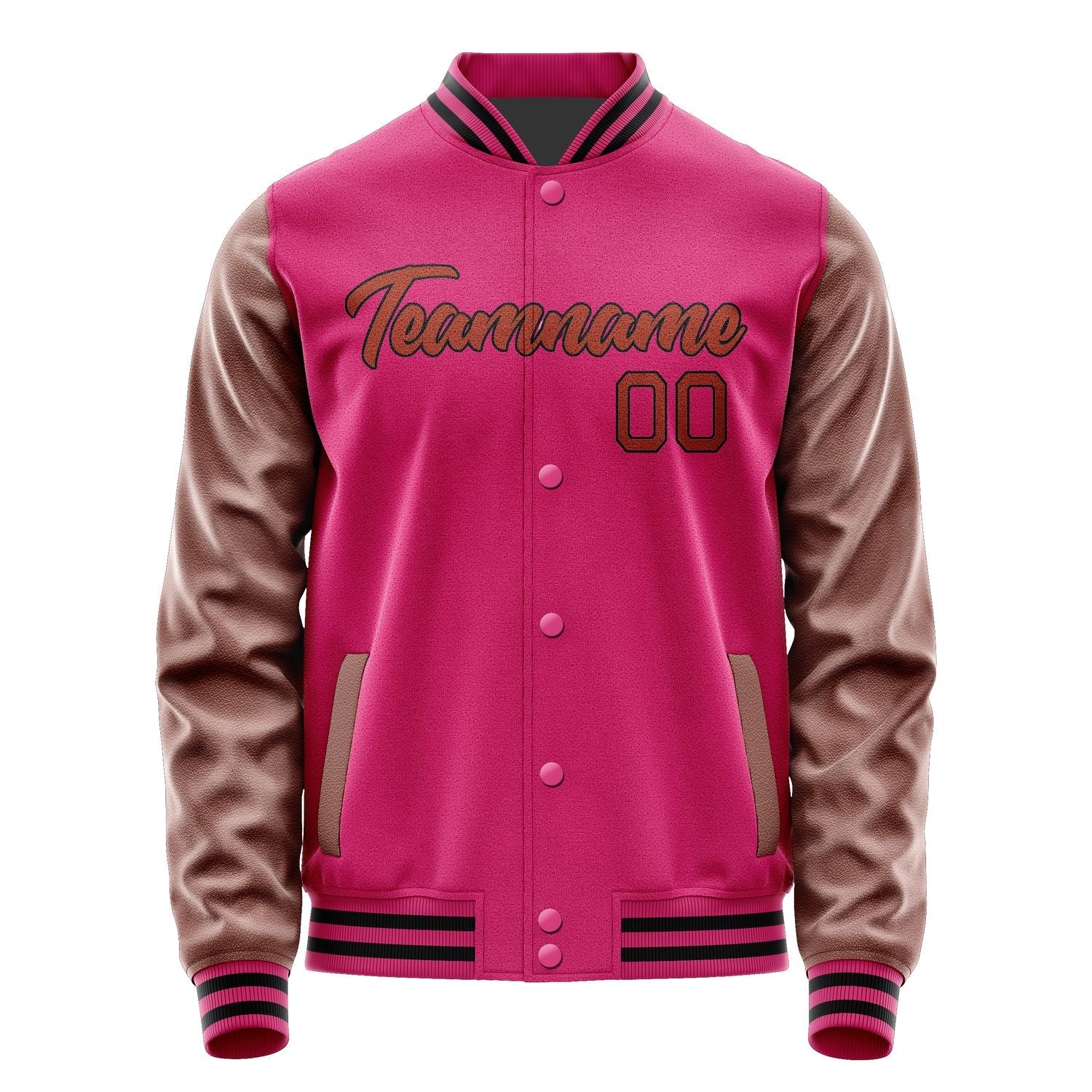 Custom Pink Coral Red Jacket JA1313161317B21716