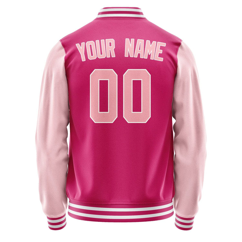 Custom Pink Light Pink Jacket JA1313211318B31821