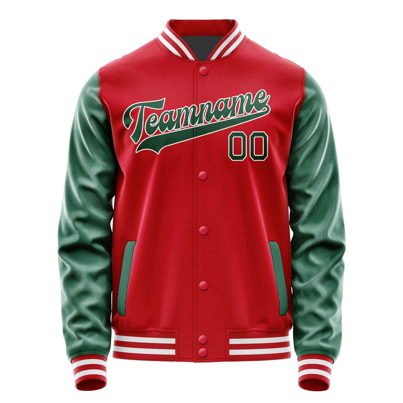 Custom Red Green Jacket JA1414051418B31805