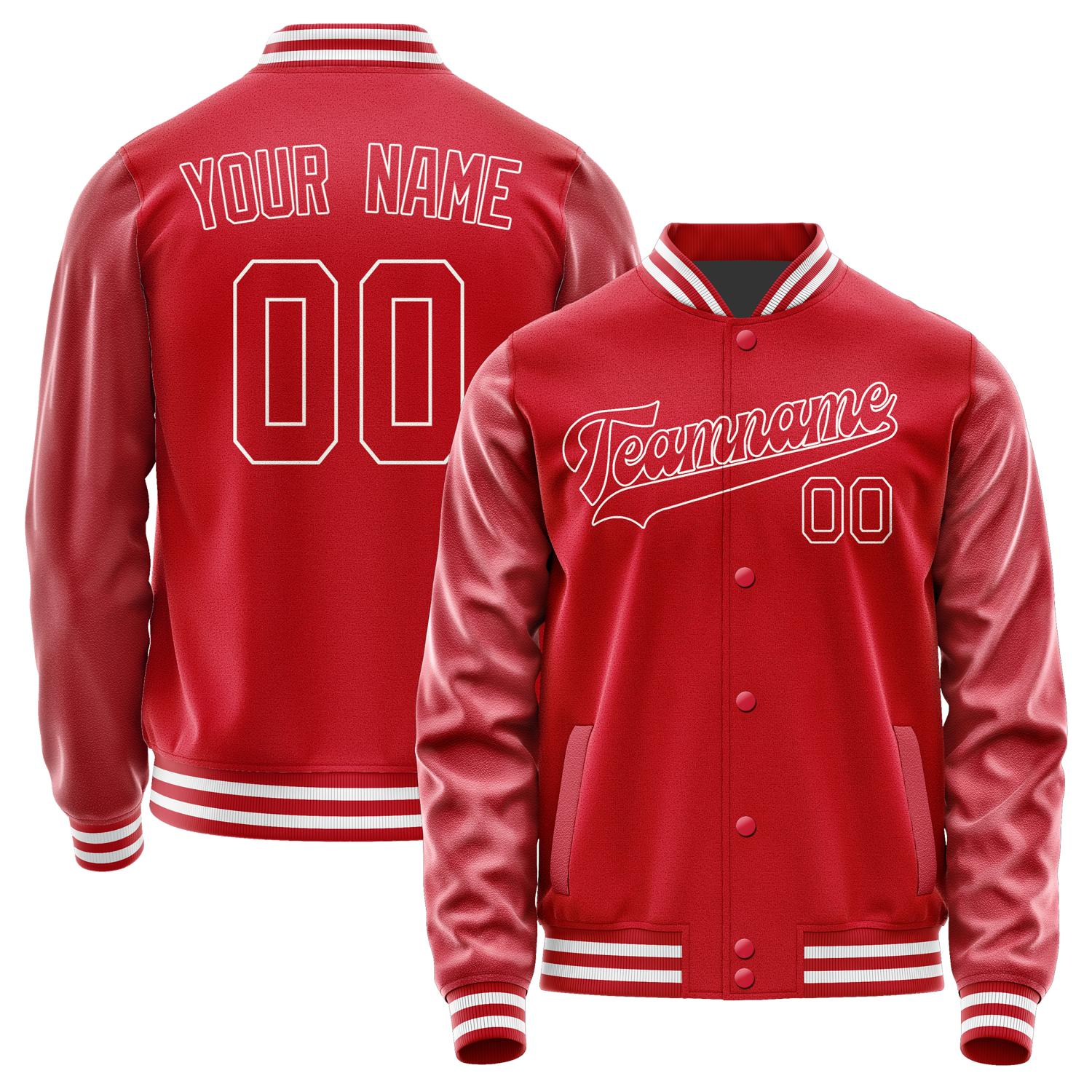 Custom Red Red Jacket JA1414141418B31814