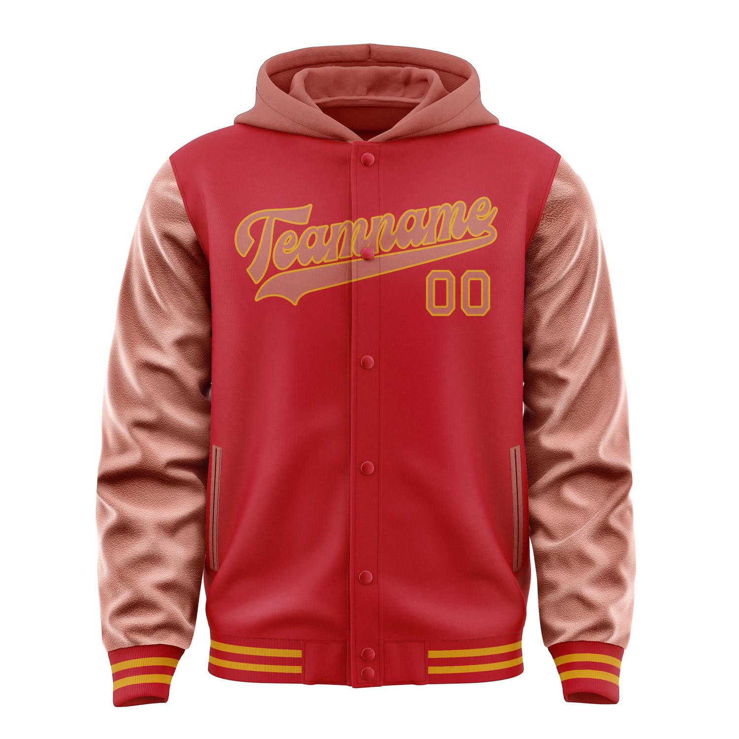 Veste personnalisée Red Copper Rose