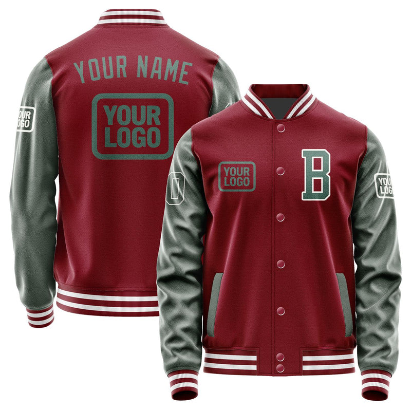 Custom Crimson Red Blue Green Jacket JA151527151818272718