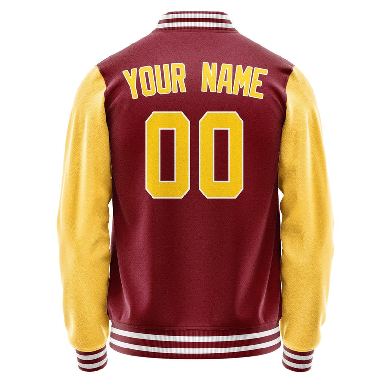 Custom Crimson Red Gold Jacket JA1515301518B31830
