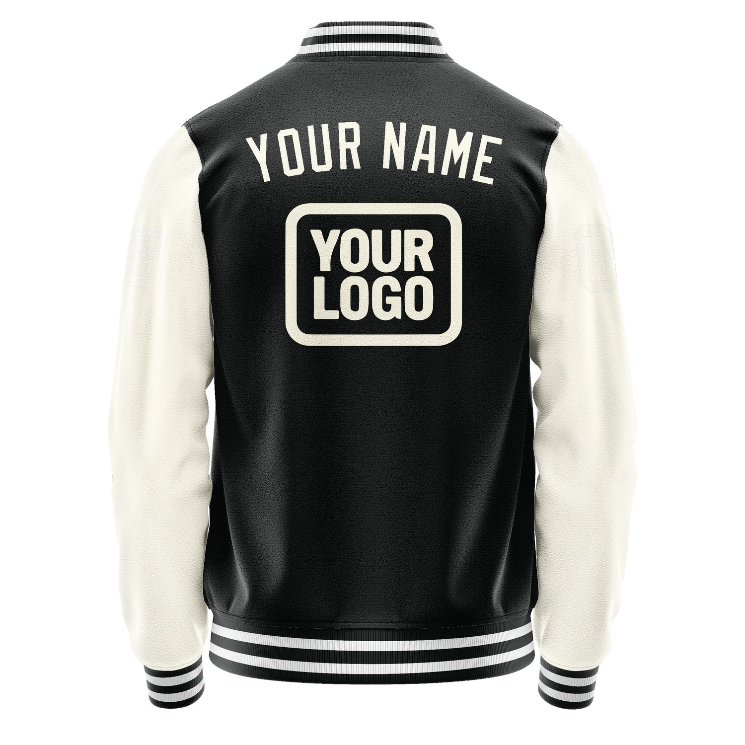Custom Black Cream Jacket JA171703171818030318