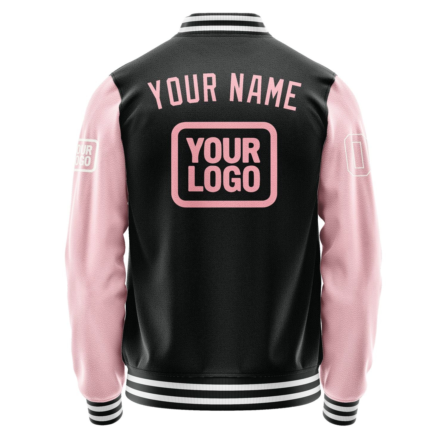 Custom Black Light Pink Jacket JA171721171818212118