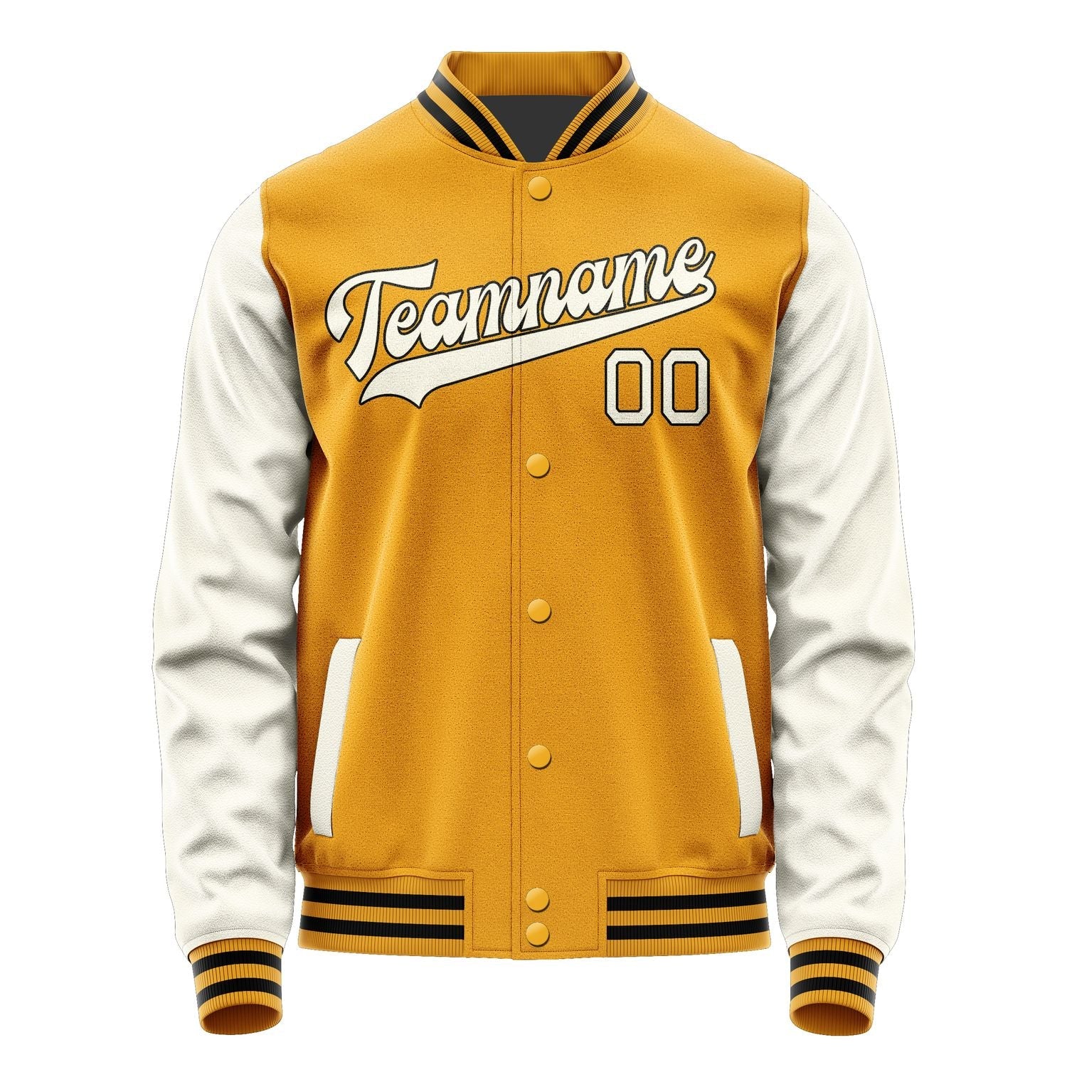 Custom Yellow Cream Jacket JA1919031917B31703