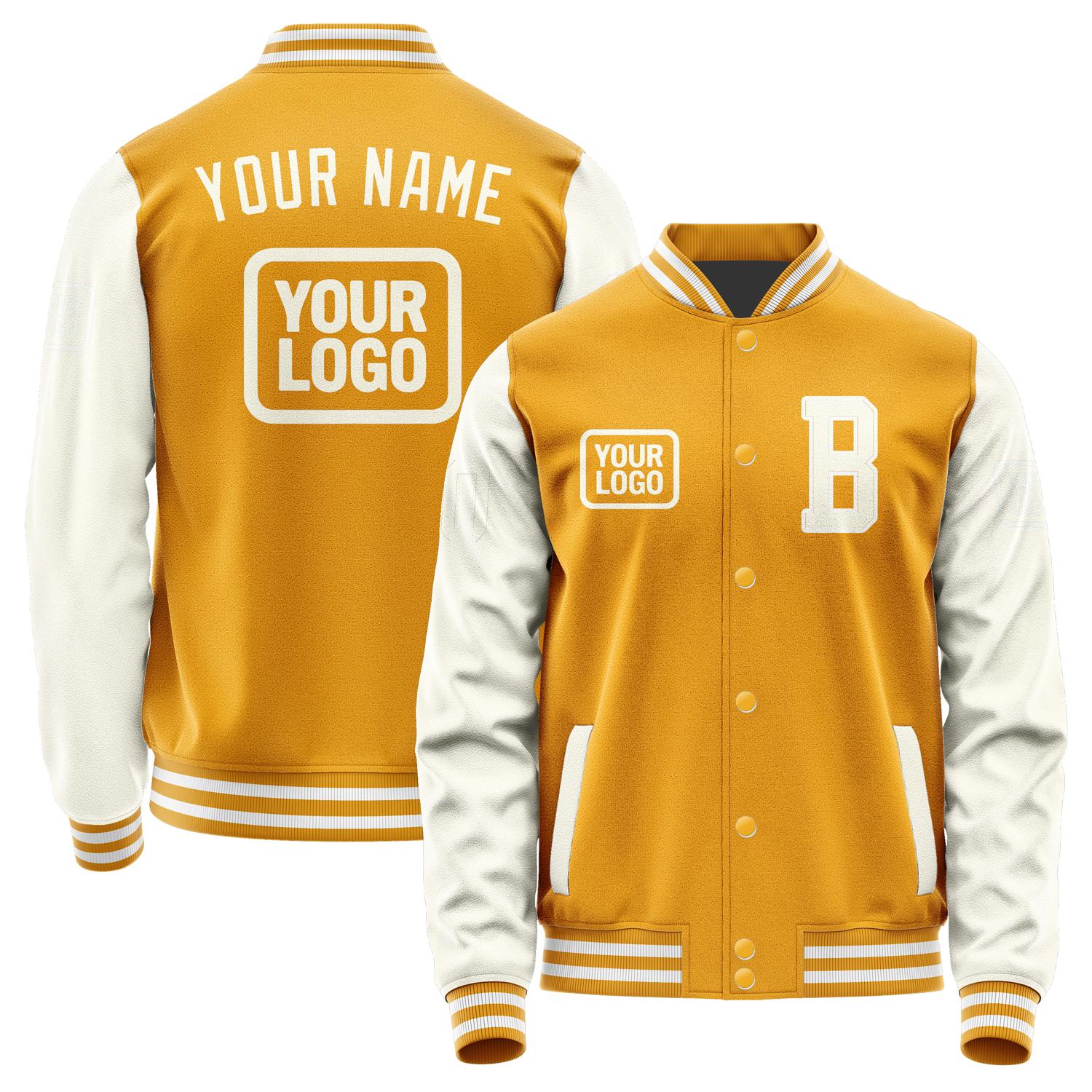 Custom Yellow Cream Jacket JA191903191818030318