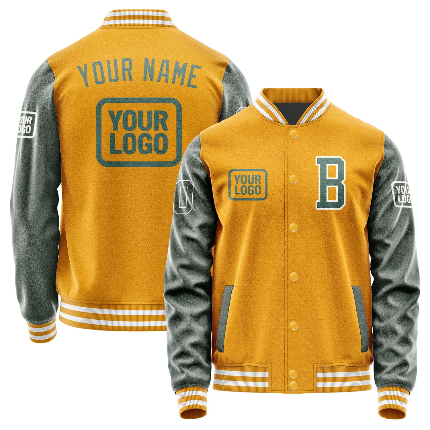 Custom Yellow Blue Green Jacket JA191927191818272718