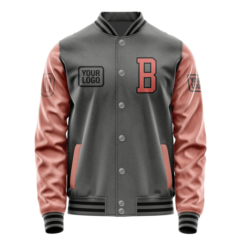 Custom Dark Grey Copper Rose Jacket JA202029201717292917