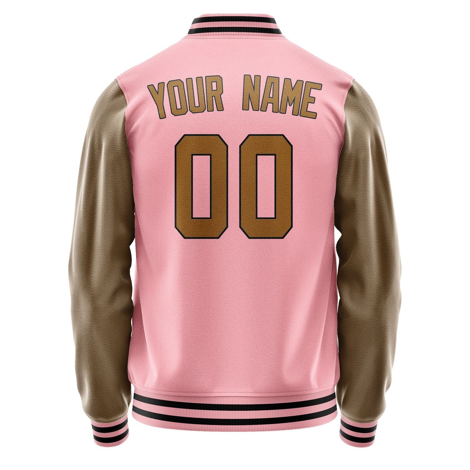 Custom Light Pink Khaki Jacket JA2121222117B31722