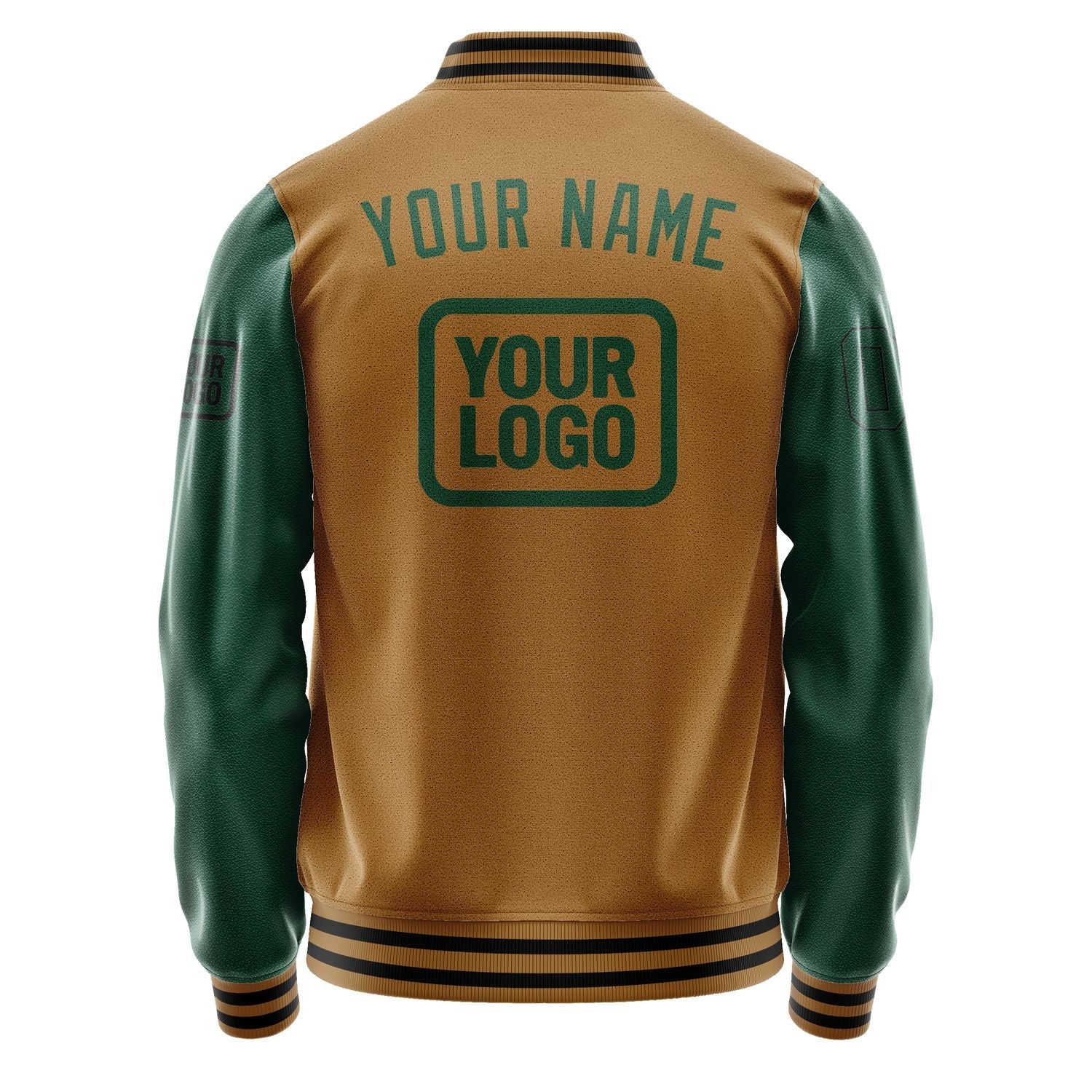 Custom Khaki Green Jacket JA222205221717050517