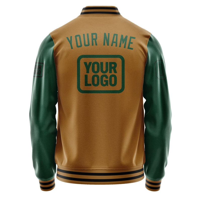 Custom Khaki Green Jacket JA222205221717050517