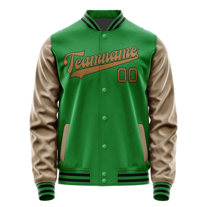 Custom Emerald Green Khaki Jacket JA2424222417B31722