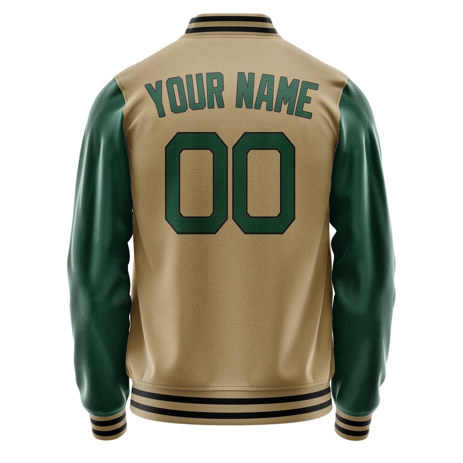 Custom Light Khaki Green Jacket JA2525052517B21705