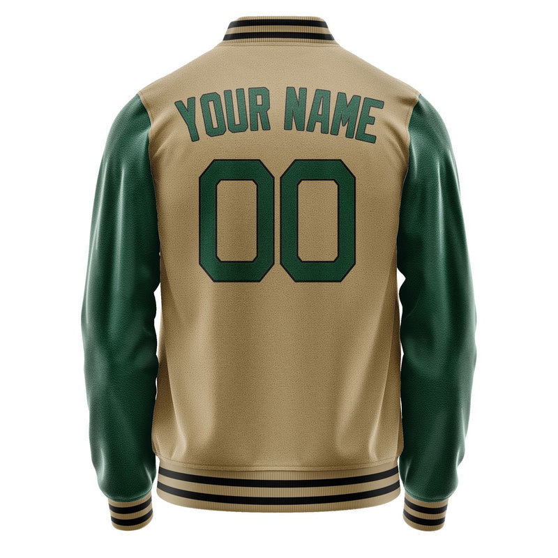 Custom Light Khaki Green Jacket JA2525052517B21705