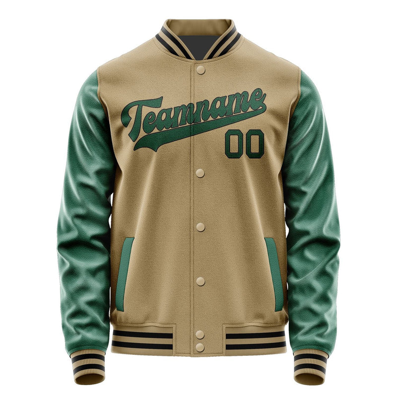 Custom Light Khaki Green Jacket JA2525052517B31705