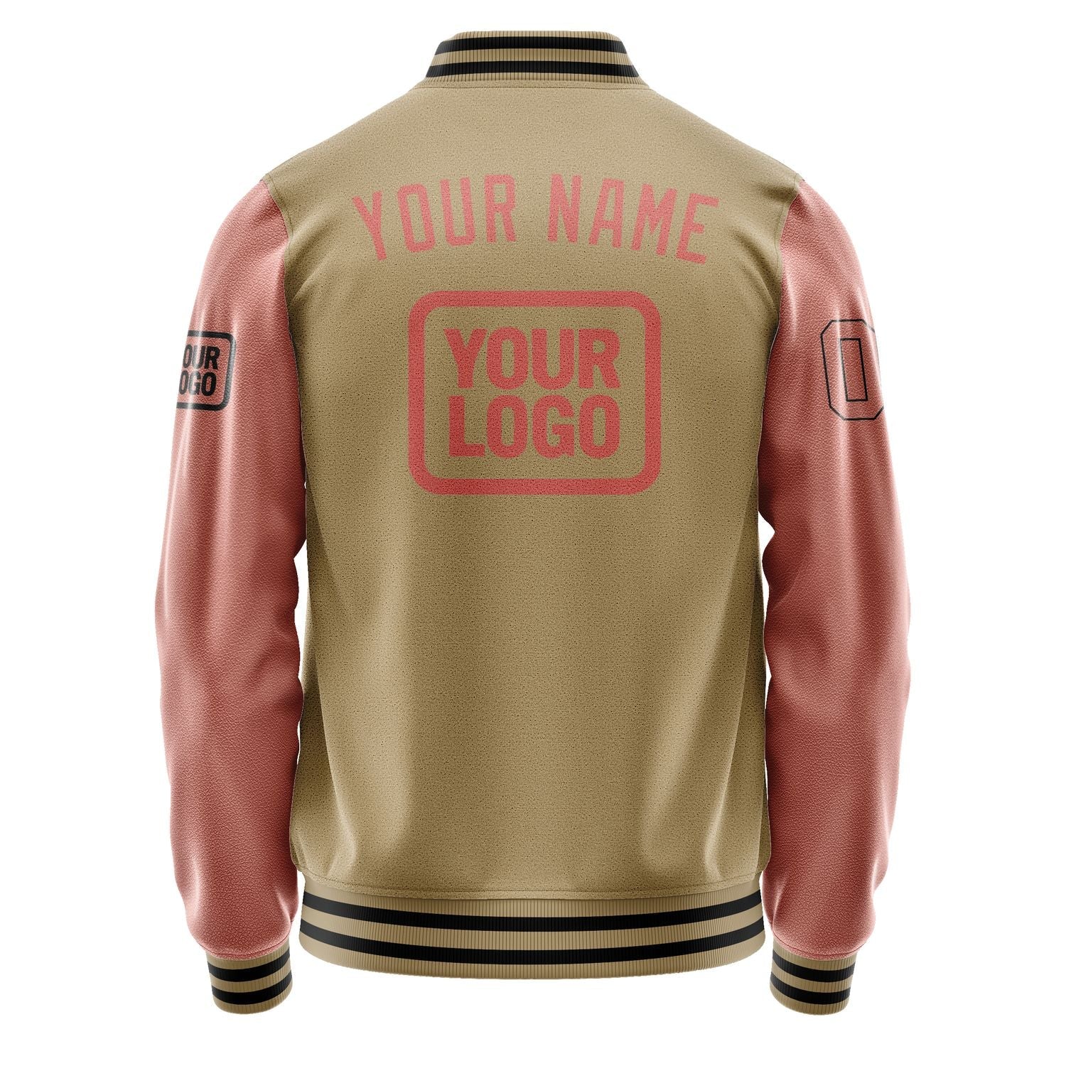 Custom Light Khaki Copper Rose Jacket JA252529251717292917