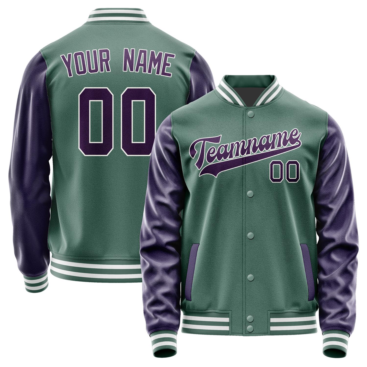Custom Blue Green Purple Jacket JA2727072718B31807
