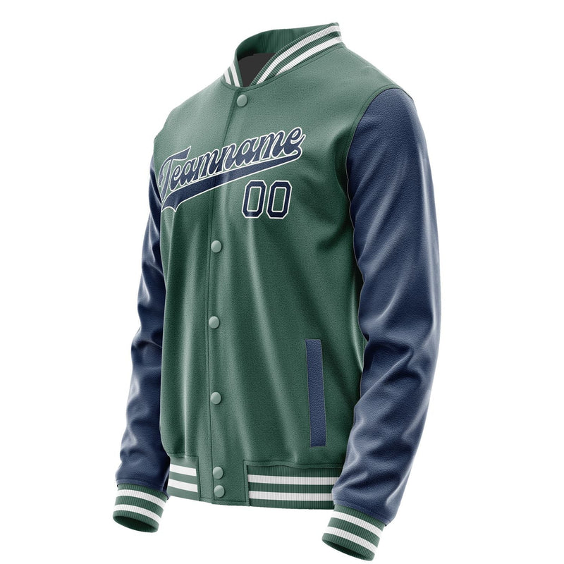 Custom Blue Green Blue Jacket JA2727102718B31810