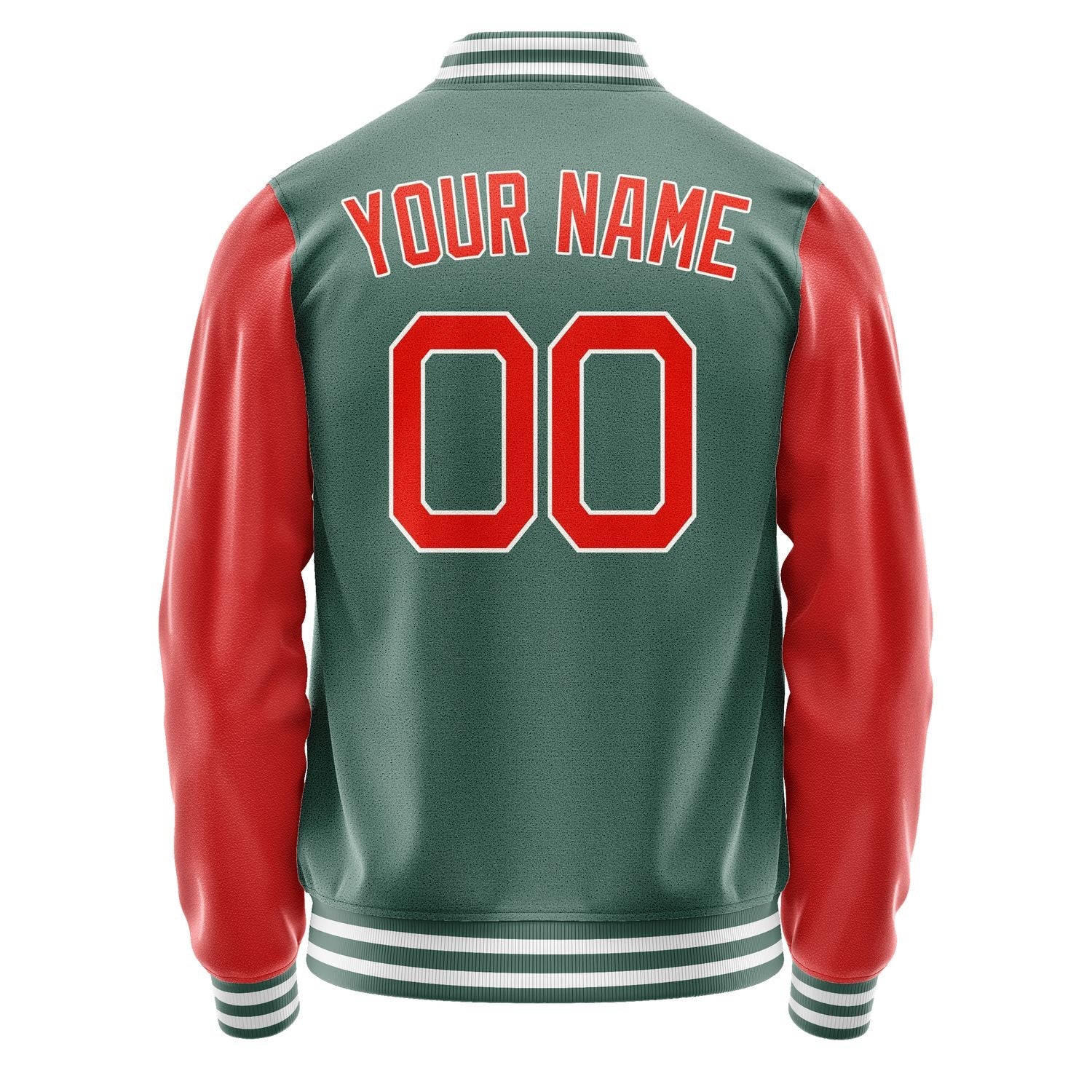 Custom Blue Green Orange Red Jacket JA2727122718B21812