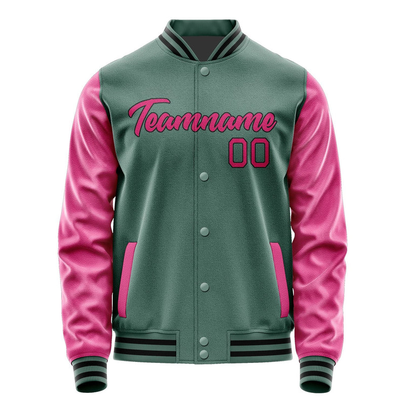 Custom Blue Green Pink Jacket JA2727132717B21713
