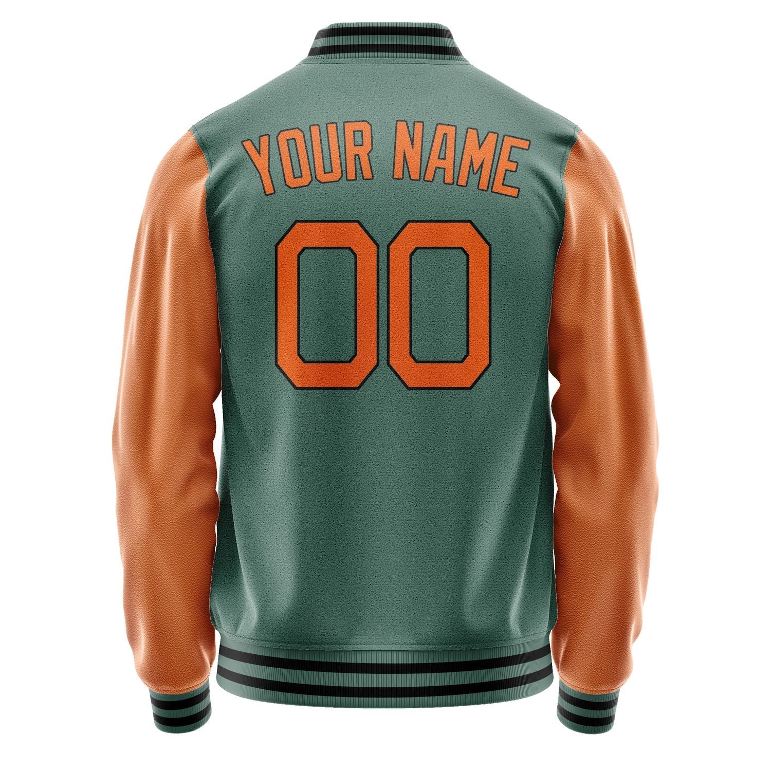 Custom Blue Green Orange Jacket JA2727282717B21728