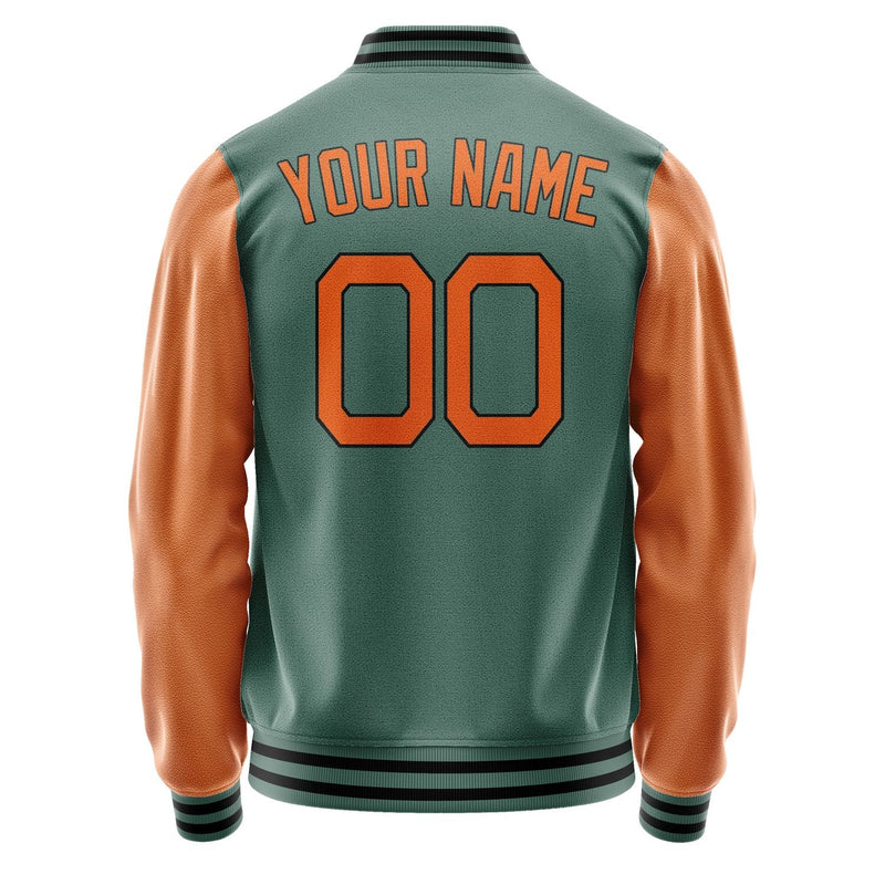 Custom Blue Green Orange Jacket JA2727282717B21728
