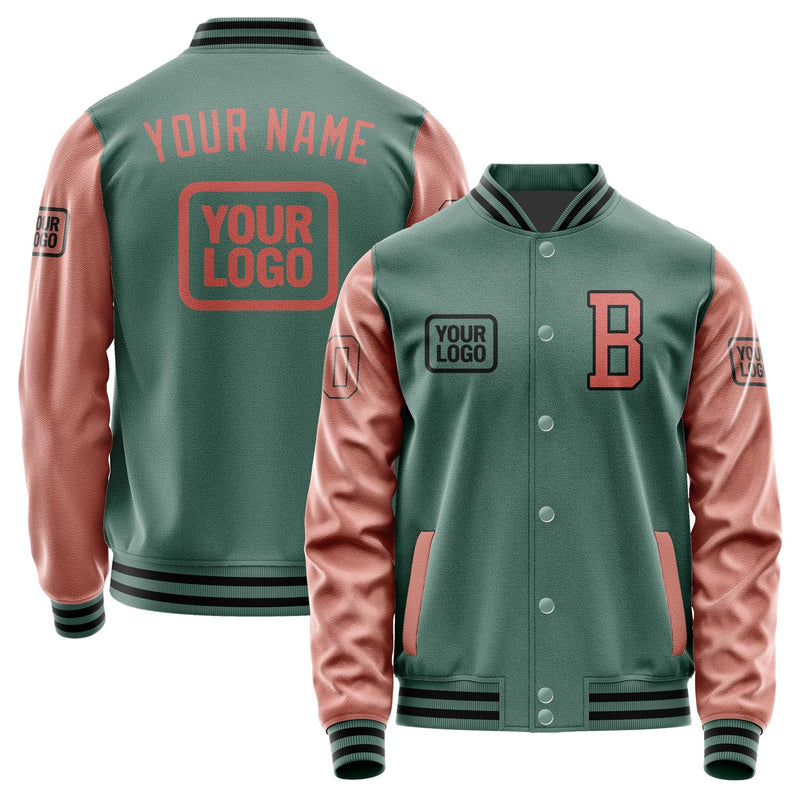Custom Blue Green Copper Rose Jacket JA272729271717292917