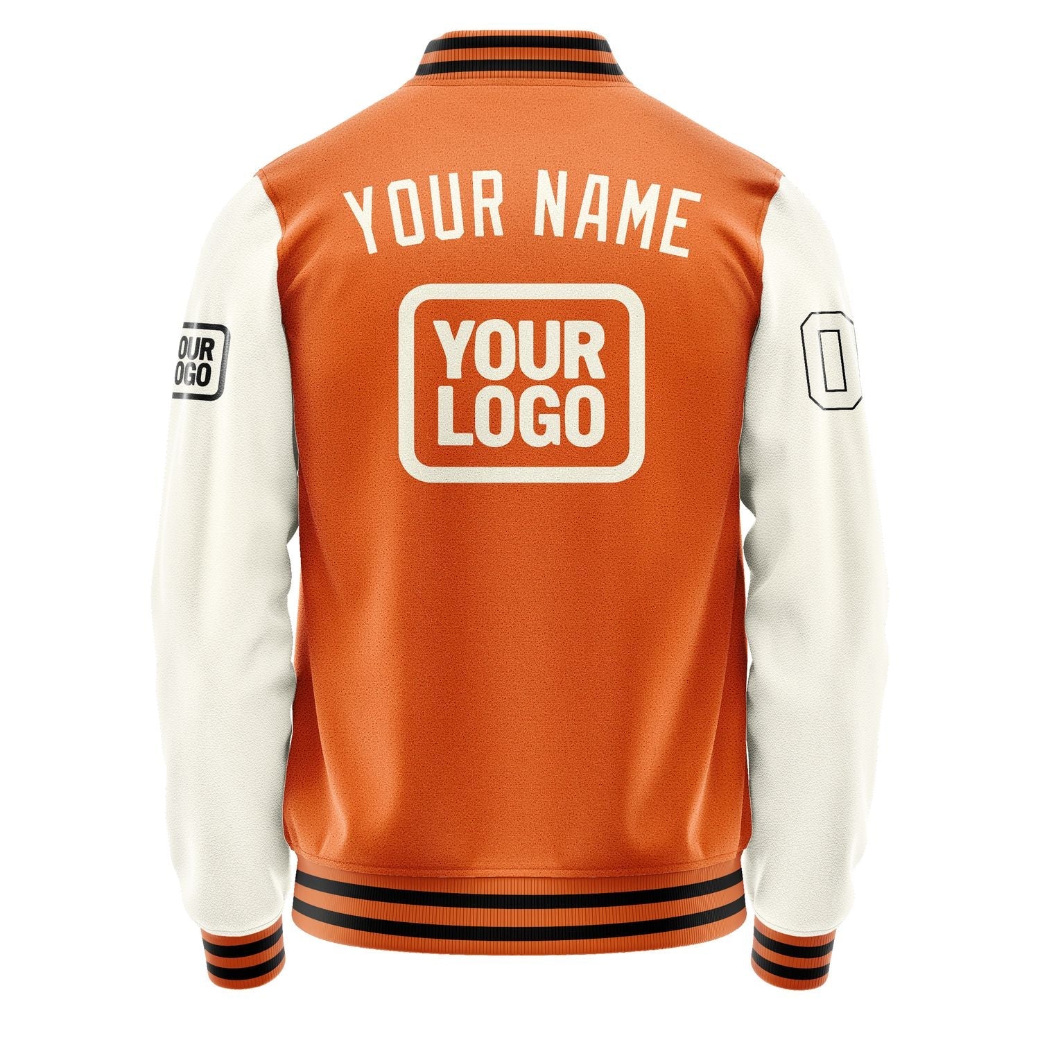 Custom Orange Cream Jacket JA282803281717030317