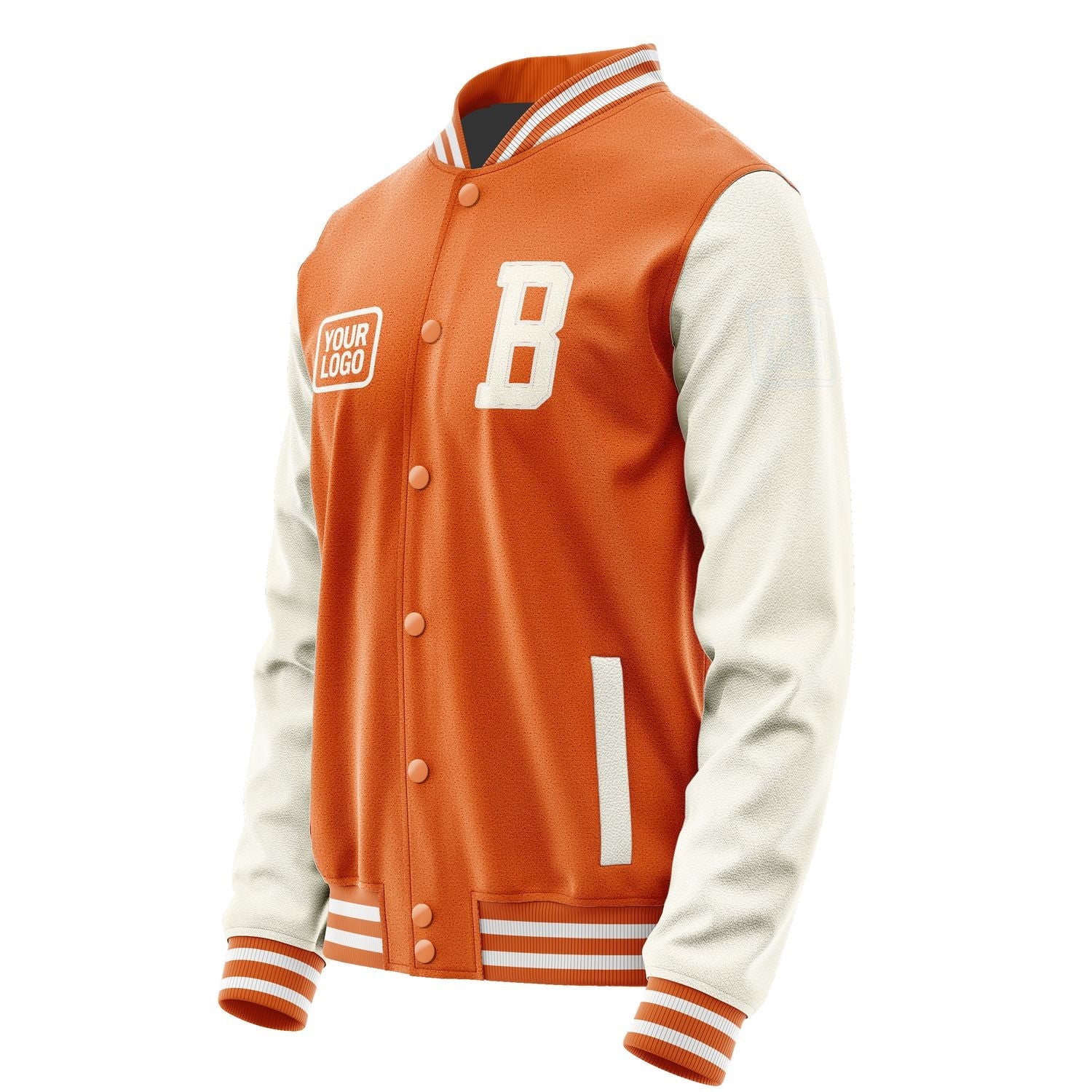 Custom Orange Cream Jacket JA282803281818030318