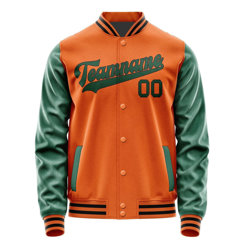 Custom Orange Green Jacket JA2828052817B31705