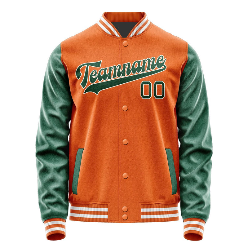 Custom Orange Green Jacket JA2828052818B31805