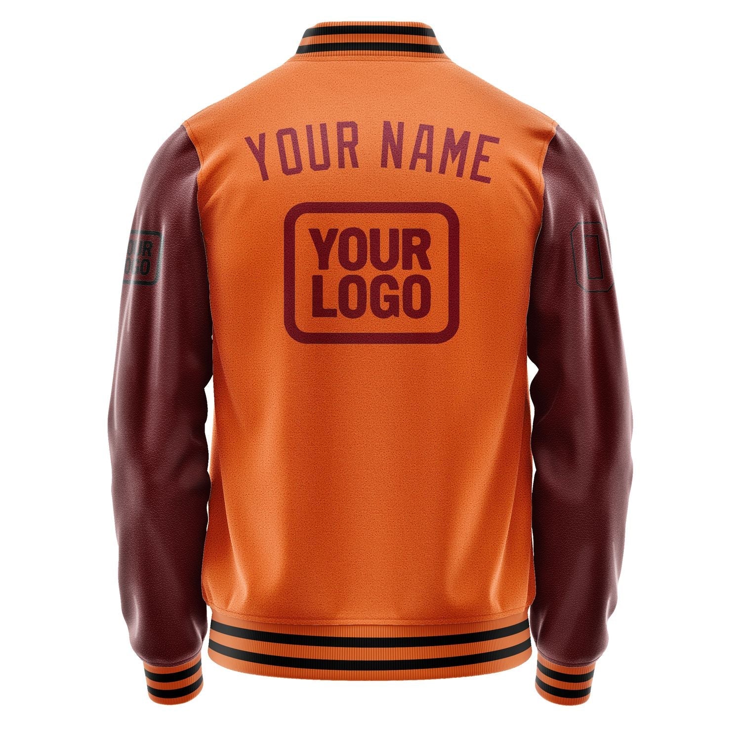 Custom Orange Crimson Red Jacket JA282815281717151517