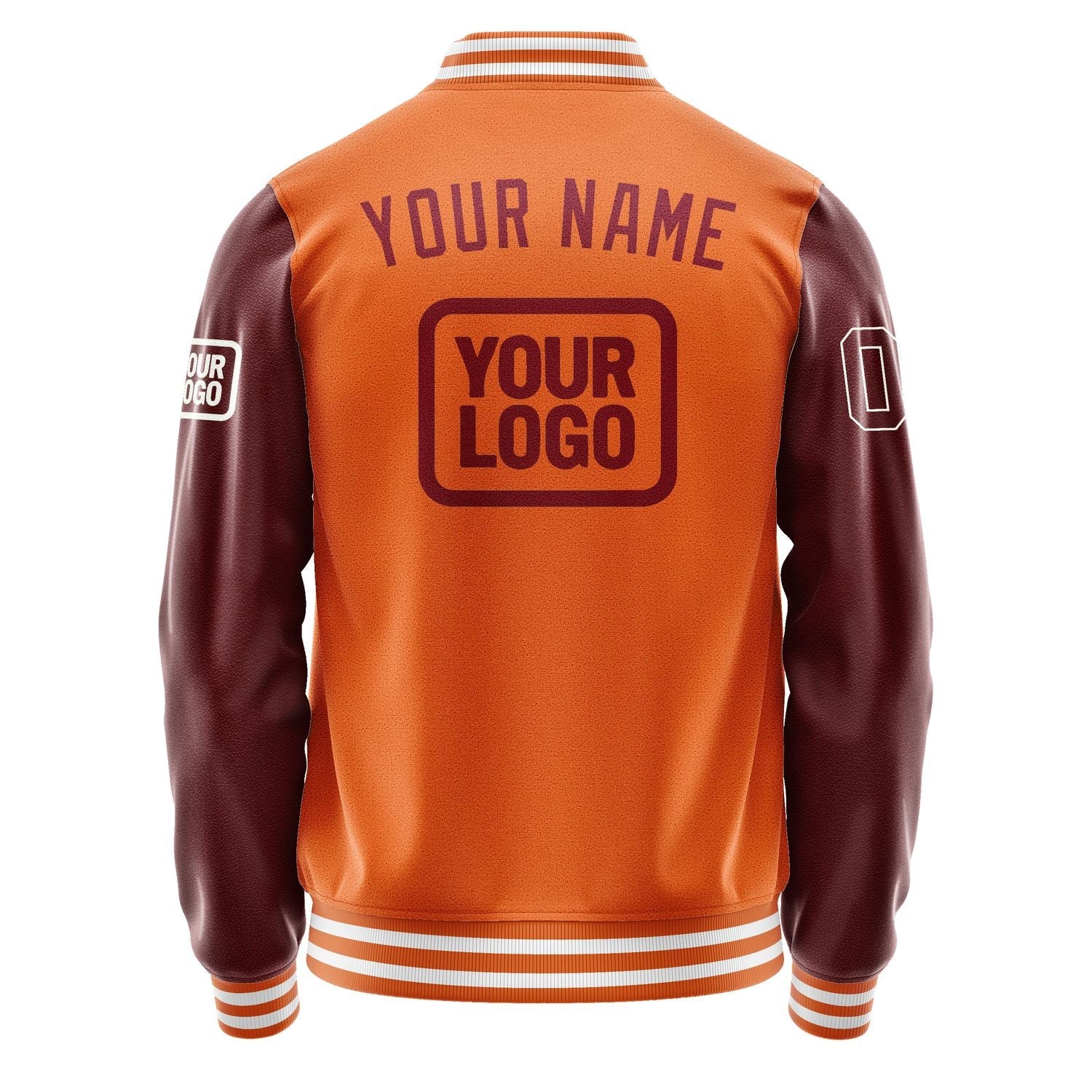 Custom Orange Crimson Red Jacket JA282815281818151518
