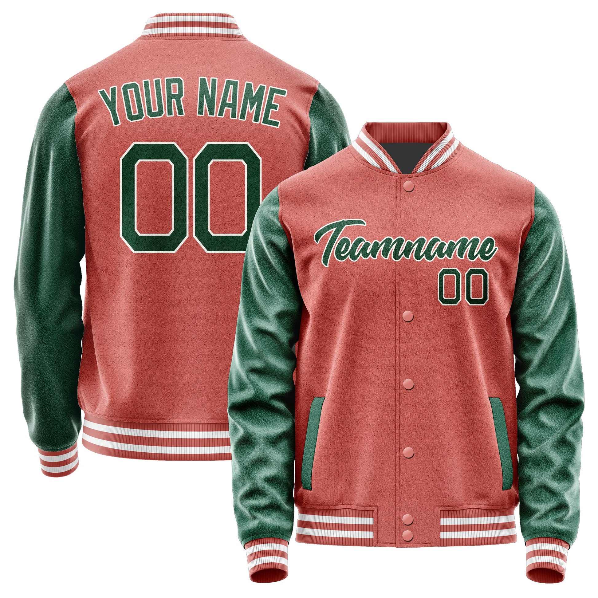 Custom Copper Rose Green Jacket JA2929052918B21805