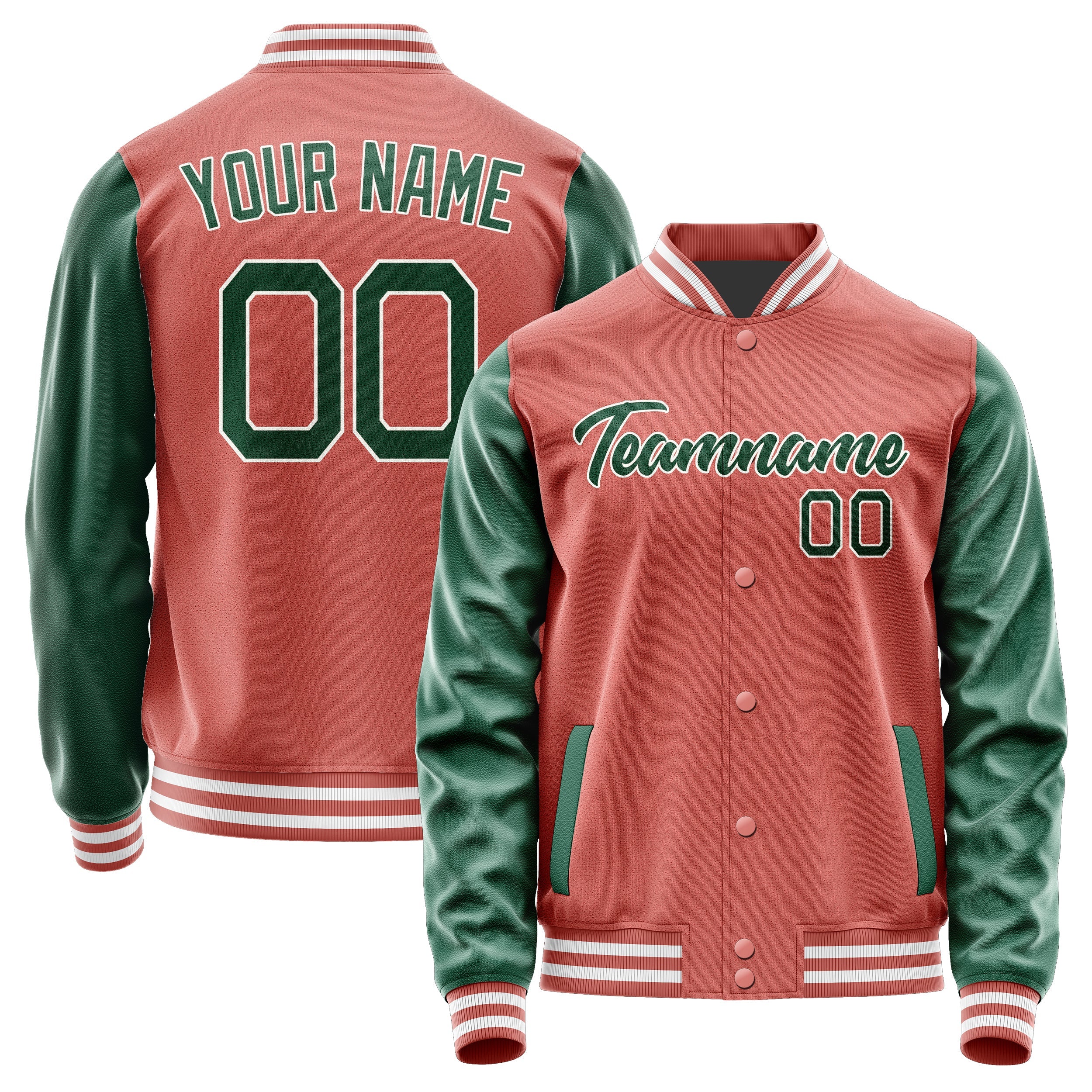 Custom Copper Rose Green Jacket JA2929052918B21805