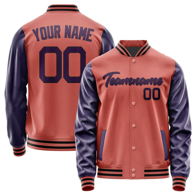 Custom Copper Rose Purple Jacket JA2929072917B21707