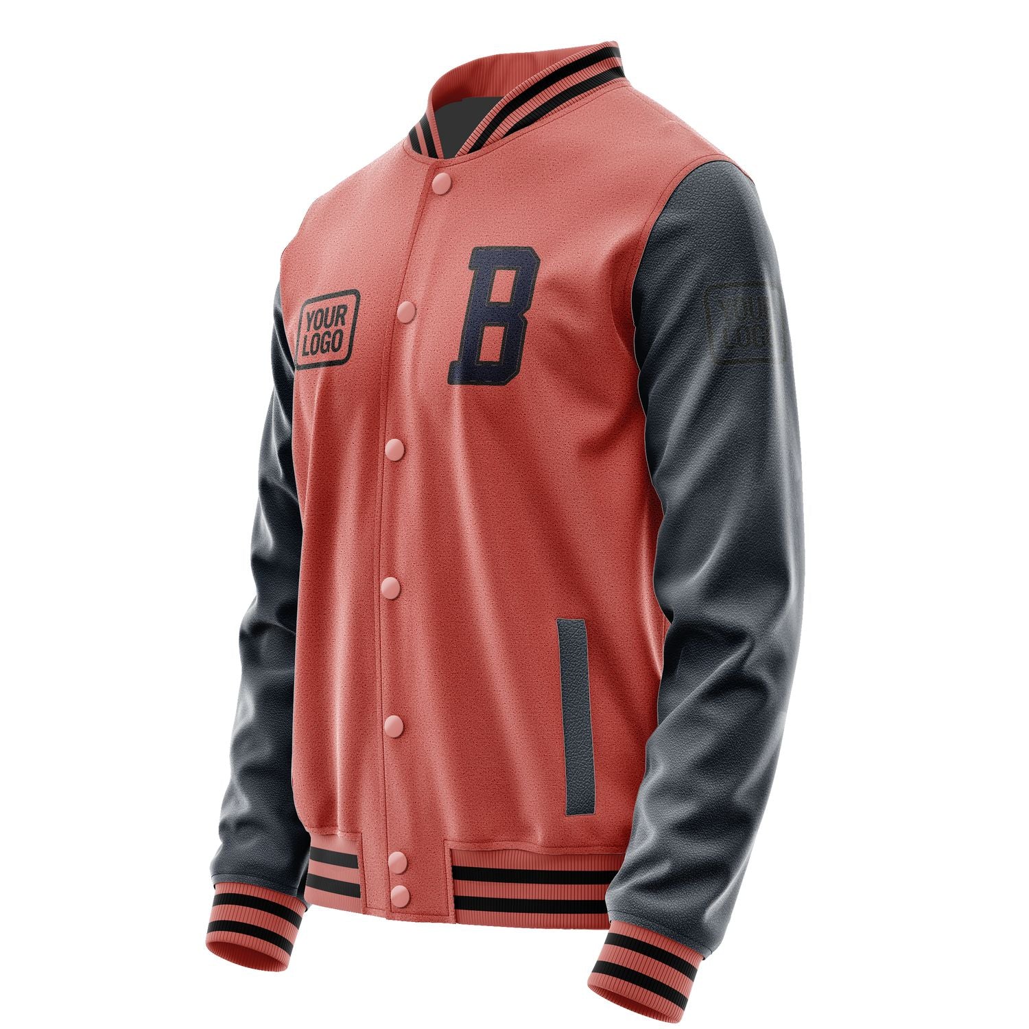 Custom Copper Rose Navy Jacket JA292911291717111117