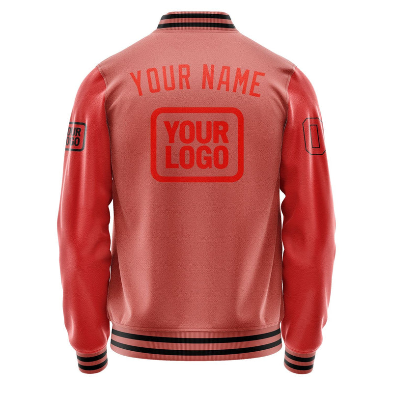 Custom Copper Rose Orange Red Jacket JA292912291717121217