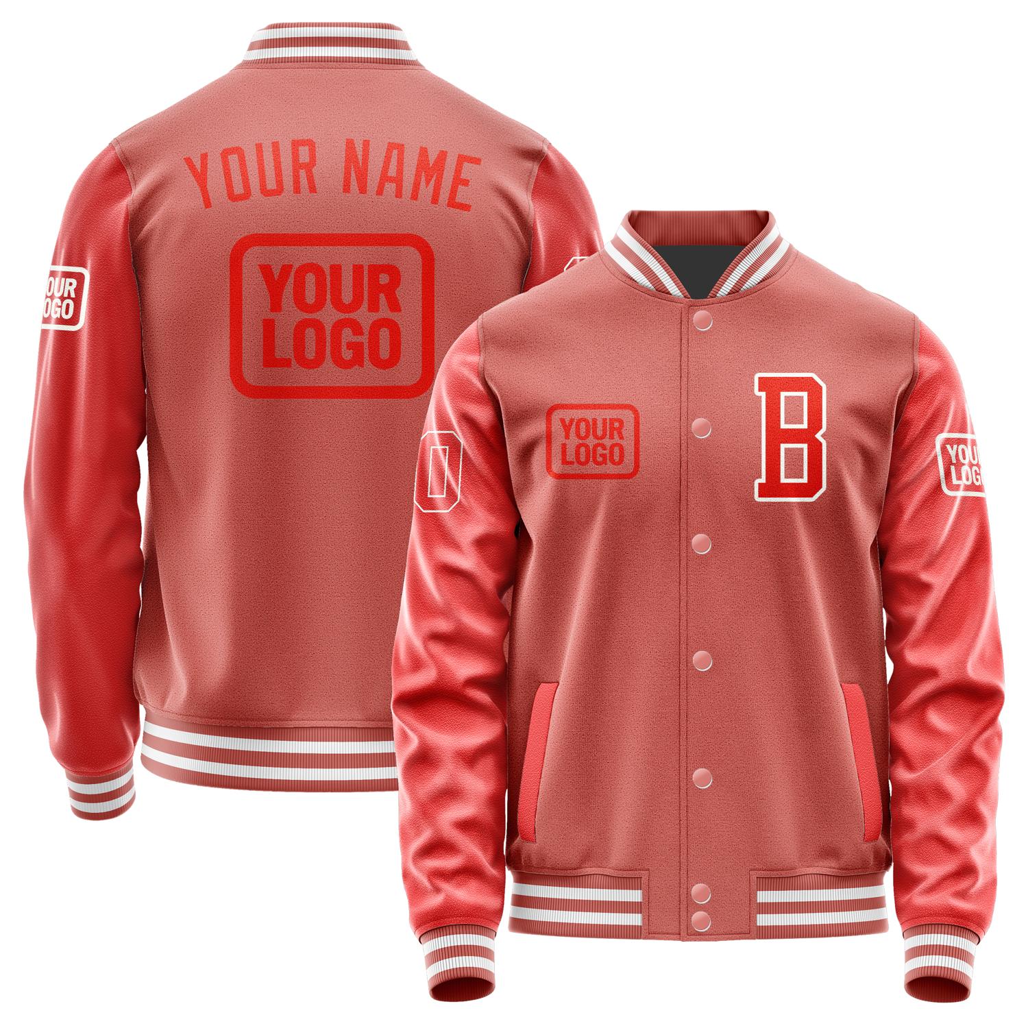 Custom Copper Rose Orange Red Jacket JA292912291818121218