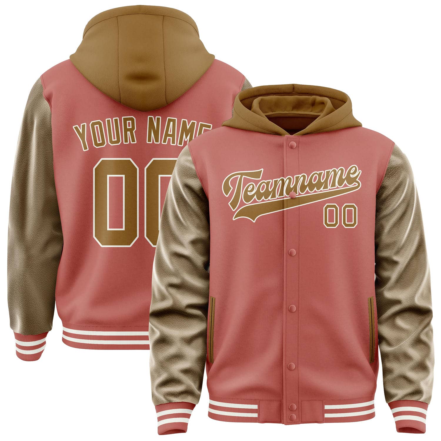Veste kaki Copper Rose personnalisée