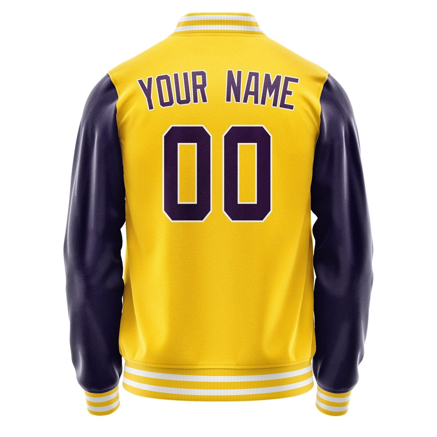 Custom Gold Purple Jacket JA3030073018B31807