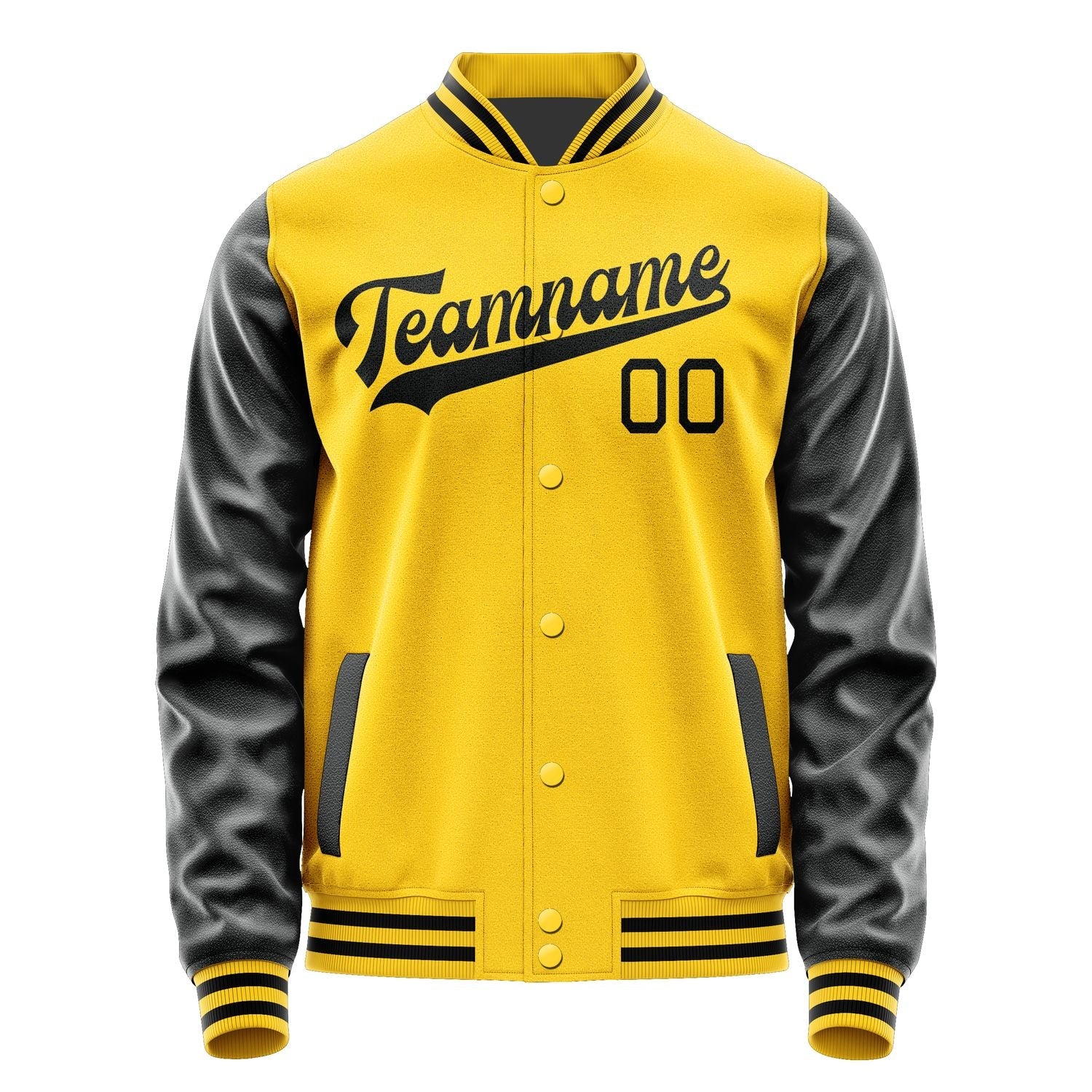 Custom Gold Black Jacket JA3030173017B31717