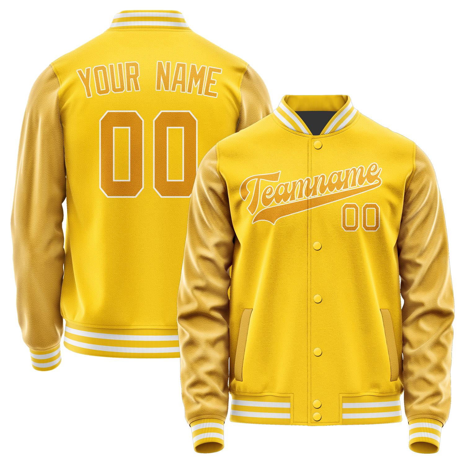 Custom Gold Yellow Jacket JA3030193018B31819