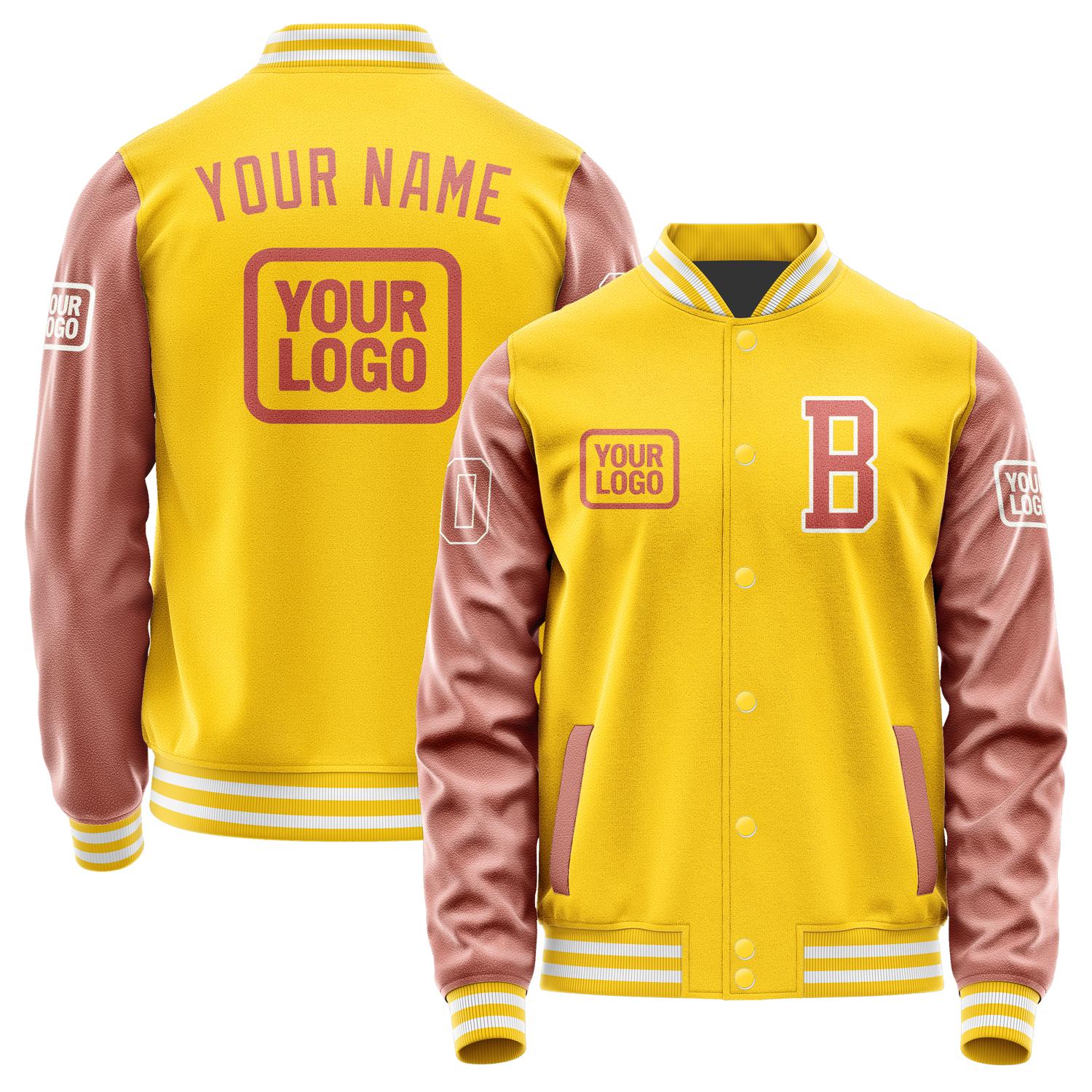 Custom Gold Copper Rose Jacket JA303029301818292918